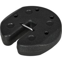 Pieds de support pour pavillon, lot de 4, poids de 12 kg avec goupilles de fixation et sangle de transport