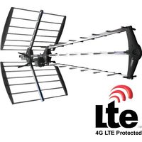 Antenne UHF - König - Trinappe - 27 éléments - Filtre LTE - Installation rapide