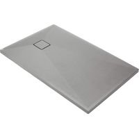 Deante KQRS71B Duschwanne grau metallisch 90x70 cm
