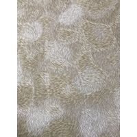 Papier peint exclusif Profhome 822301 papier peint vinyle gaufré d'aspect de fourrure brillant gris blanc-crème beige 5,33 m2