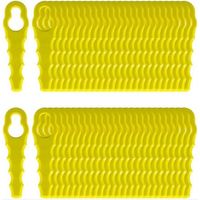 Packung mit 100 Ersatzklingen, kompatibel mit Ryobi Rasentrimmern