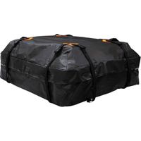 600D Waterproof Car Roof Top Cargo Bag Universal Duffle Bag Travel Organizer Camping Black