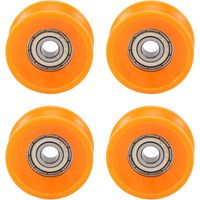 rodamientos de bolas de acero de 6 x 30 x 13 mm, sellados, con ranura de guía para polea profunda en forma de U