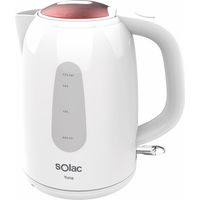 HERVIDOR SOLAC KT5851 2200W 1,7L BCO. TAPA INOX