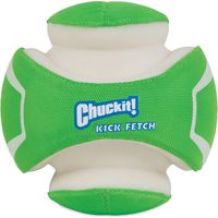 Kick Fetch Max Glow Ball, Large (8 Inch) Glow in the Dark Dog Toy