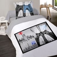 Housse de couette 140x200 LIBERTY + 1 taie 100% coton