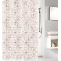 Kleine Wolke Duschvorhang Bloom pearl, 180 x 200 cm Duschvorhang