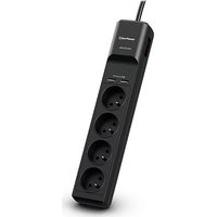 Cyberpower tracer iii p0420sud0-fr protezione da sovratensioni 4 prese ac 200 - 250 v 1,8 m nero