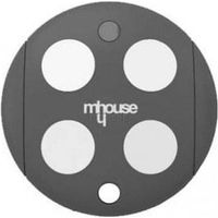 Télécommande pour motorisations – 4 canaux – Programmable par autoapprentissage – Fréquence 433.92MHz – Compatible avec MHOUSE TX3/TX4/MOOVO MT4