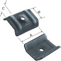 100 x CAPPELLOTTO P/COIBENTATI ROSSO SIENA 46X17X16 MM