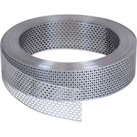 Vogelschutzgitter, Lüftungsband Alu Traufgitter - Silber, Breite 100mm Länge 60m