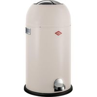 WESCO 184631-87 Kickmaster Pattumiera a Pedale 33 Litri Acciaio Verniciato a Polvere con Ammortizzatore Integrato Colore Sabbia Opaca