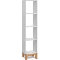 Kinderregal Malia, Weiß/Artisan, 35.2 x 159.5 cm, Vitalispa