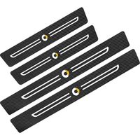 (Pour Smart Style 3) Autocollants de seuil de porte,protections en fibre de carbone pour Smart EQ Fortwo,Forfour 453,451,452,450,454 et Roadster