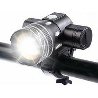 VURAHOME - 5000 Lumens Lumière Vélo Eclairage Avant Rechargeable, LED Etanches Lampe Vélo Haute luminosité 6 Heures de Cyclisme sur Route de Montagne sécurité Banlieue Lampe de Poche avec 3 Modes-