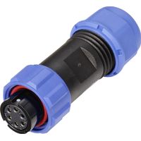 Weipu SP1310 / S 6 II Rundstecker Buchse, gerade Gesamtpolzahl: 6 Serie (Rundsteckverbinder): SP13