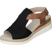 Sandales d'été à talon en corde pour femme - Sandales décontractées avec bouche de poisson - Fond plat - Sandales décontractées pour femme