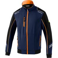 Sparco 02413BMAF Tech Light-Shell Arbeitsjacke Austin Blue XL