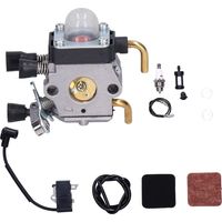 Kit completo: diaframma + guarnizione + filtro dell'aria + candela – per molti motori di piccola cilindrata