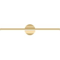 Lampe LED pour miroir de salle de bain, lampe de vanité moderne, lampe de vanité de salle de bain, lampe murale de vanité de baignoire en métal doré, 40 x 13 x 6 cm, lumière blanche 10 W