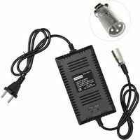Chargeur Intelligent Pour Velo Electrique Et Scooter, Tete 36V Xlr (Connecteur De Type A)