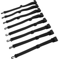 Lot de 8 crochets de suspension polyvalents en nylon pour auvent, pour expositions d'affaires, camping en plein air
