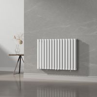 Radiateur à panneaux double Nore 1180 W acier 60 x 90 cm blanc