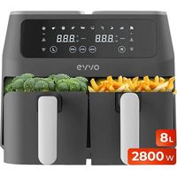 Airfritteuse evvo tasty fryer 2800W 8 Liter