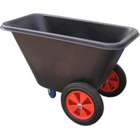 Chariot à aliments noir 220 L EMP ROTOMOULAGE