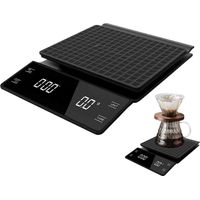 Digital Kitchen Scale, USB Rechargeable Coffee Scale, 3Kg/0.1g Kitchen Scale, Portable Espresso Scale, Precision Coffee Scale, Rechargeable Kitchen Scale, Coffee Brew Scale