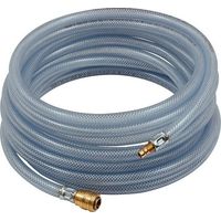 Tubo de aire PVC con empalme 20m 6x3mm transparente RIEGLER
