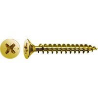 Schachtel mit 100 Einheiten Spax-Holzschraube mit flachem Yellox-Kopf 2,5 x 16 mm Spax