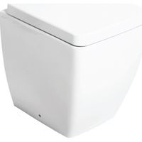 Vaso wc filomuro a pavimento ego scarico universale 53x36xh.43 cm bianco SENZA copriwater