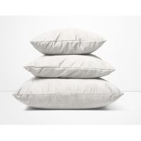 VELVET WHITE FURNITURE coussin en tissu velouté doux résistant aux taches cm. 40 - 50 - 60 Fabriqué en Italie Cm. 50x50