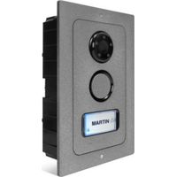 Urmet – Télécommande encastrée pour interphone et visiophone – Boîtier en zamak IP44 – Dimensions 220x140x5mm – Kit d'encastrement
