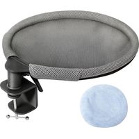 Skylos Cat Bed for Desk 360° Rotating Sturdy Hammock Plush Mesh Hold 21kg Indoor