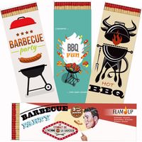 Biglietto gigante BBQ Busta 40 - Flam Up