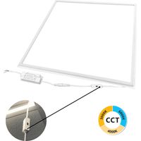 Cadre Panneau Led 600X600 40W 4000Lm Cct 3000K 4000K 6000K Ip20 Solution Éclairage Professionnelle Haute Efficacité Design Moderne Qualité