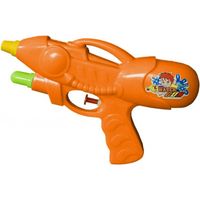Marbueno Pistola de Agua Plástico Presión Color Naranja Jardín
