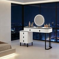 Bureau bureau chic, dressing table avec tiroir, bureau, dressing table élégante (seulement avec table de maquillage)