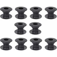 Lot de 10 paires de roulements de machine de baby-foot en plastique avec bille en acier 34 mm,de