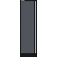 FEISTOS Werkstatteinrichtung Flügeltür Hochschrank Apollo Solo 1 Grau/Schwarz 46x60x200 cm