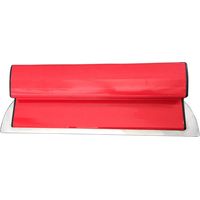 Lame écumeuse de 39,9 cm - Spatule de lissage pour sèche - Outil mural - Spatule en acier inoxydable - Construction en plaques de plâtre