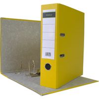 480 x Ordner A4 8 cm PP Kunststoff Gelb Aktenordner Briefordner Breit 80 mm