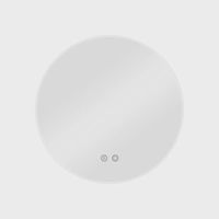 Lux Vanity LV-2690: Anti-Fog Wall-Mounted Round Bathroom Mirror with Lights Backlit - 60cm