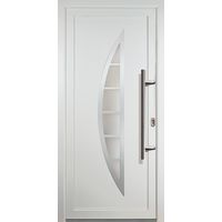 Signum ExklusivPVC Model 28, innen: weiß, außen: weiß, Breite: 98cm, Höhe: 208cm, Öffnungsrichtung: DIN rechts