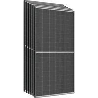 Lot de 6 panneaux solaires 500Wc bifaciaux bi-verre – Technologie bifaciale pour +30% d'énergie – Résistance neige 5400 Pa et vent 2400 Pa – Trina Solar