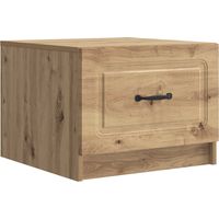 vidaXL Coffee Table Artisan Oak 49 x 50 x 37 cm Engineered Wood