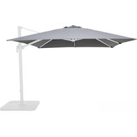 Oviala – Housse de parasol déporté 3x3m – Toile polyester 240g/m² – Protection UPF50+ – Ombrage 9 m² – Pour parasols Malaga et Brescia