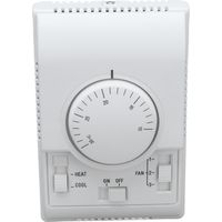 Thermostat de climatisation centrale, interrupteur de commande mécanique à 2 positions, 110-220 V